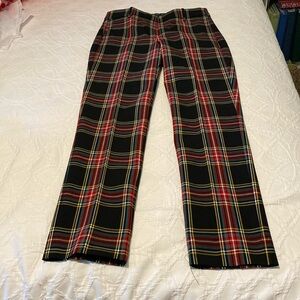 J Crew Factory NWOT Ruby Full Length Plaid Pant